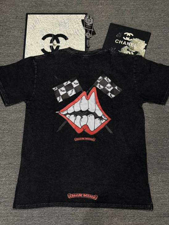 Picture of Chrome Hearts T Shirts Short _SKUChromeHeartsS-XLhgntxSX02517462